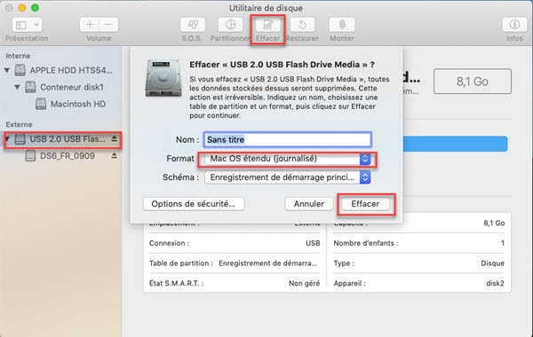 Comment formater une clé USB sur un Mac ? - Logicielmac.com